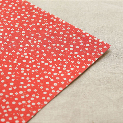 Decorative Fabric Sticker A4 Size_strawberry-flower